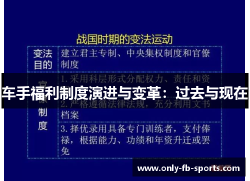 车手福利制度演进与变革：过去与现在